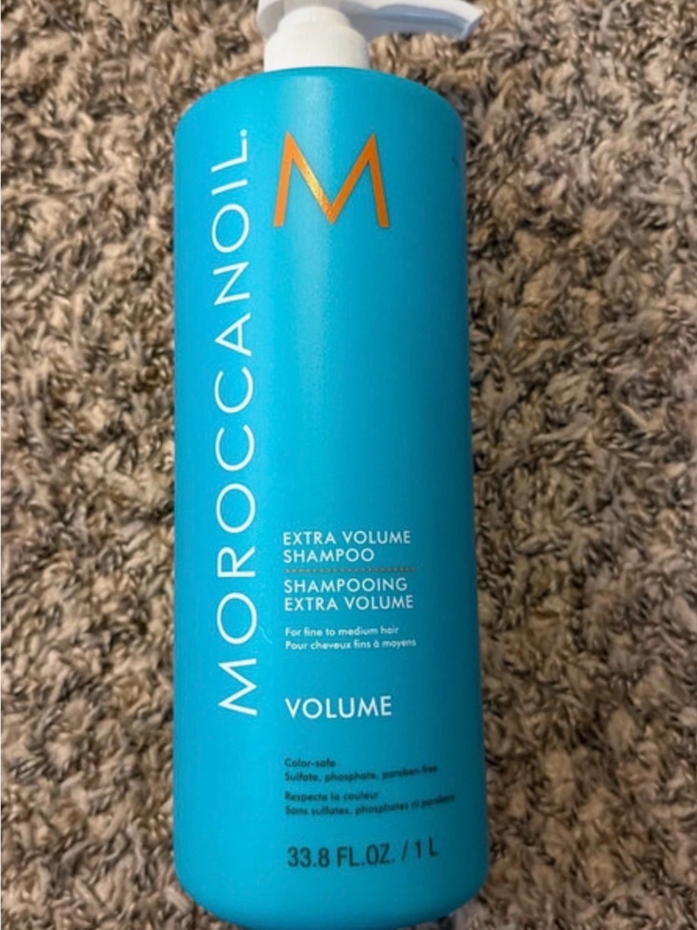 Moroccanoil Extra Volume Shampoo - Turquoise & Orange Accents